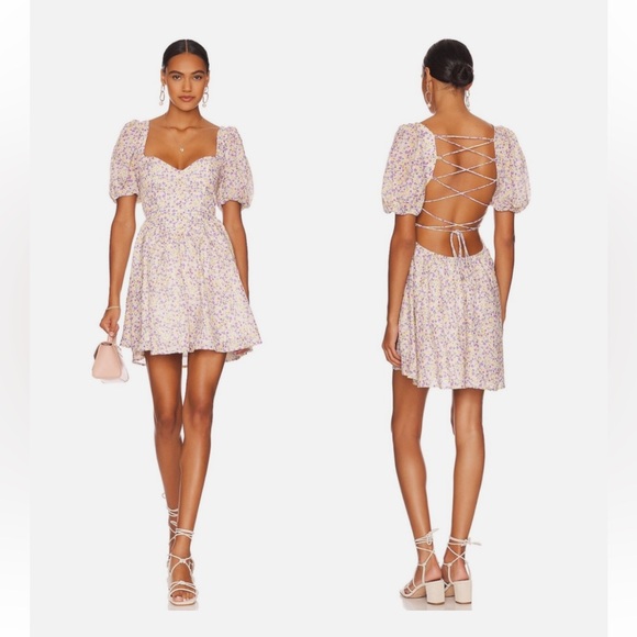 Bardot Dresses & Skirts - Bardot Marlie Ditsy floral print Mini Dress in Summer Floral Size XL